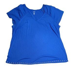 💞3 for $20💞a.n.a Blue Top Size 1X